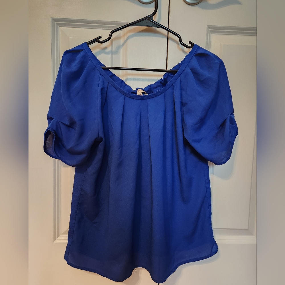 Blue Blouse. Size Medium.